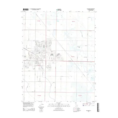 2015 Map of Los Banos, 2015 Print
