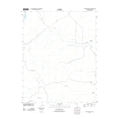 2012 Map of Los Banos Valley, 2012 Print