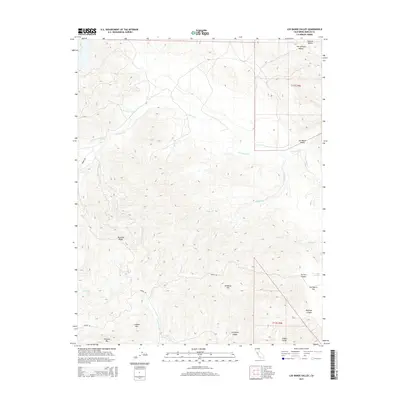 2015 Map of Los Banos Valley, 2015 Print