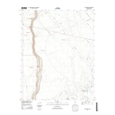 2013 Map of Los Cordovas, 2013 Print
