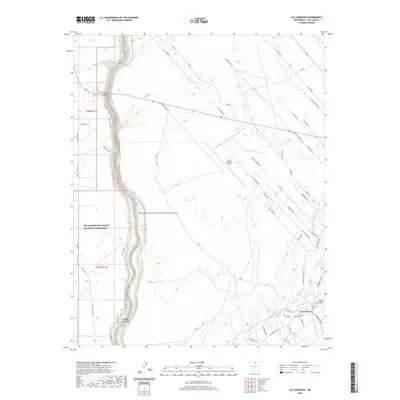 2020 Map of Los Cordovas, 2020 Print