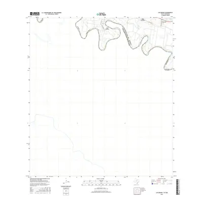 2016 Map of Los Ebanos, 2016 Print