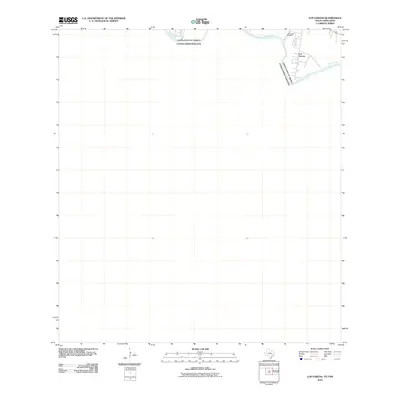 2010 Map of Los Garzas, 2010 Print