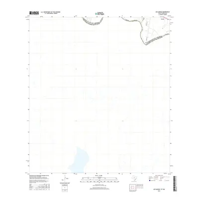 2016 Map of Los Garzas, 2016 Print