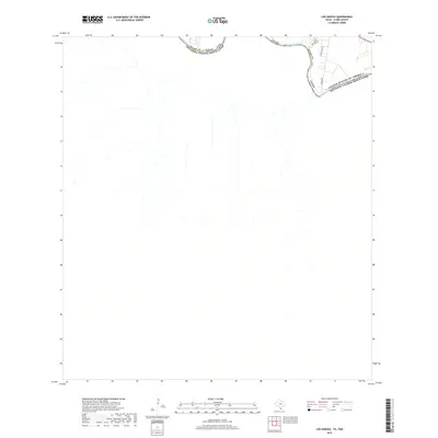 2019 Map of Los Garzas, 2019 Print