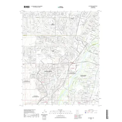 2020 Map of Los Griegos, 2020 Print