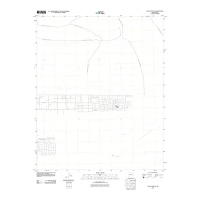 2010 Map of Los Lunas SE, 2010 Print