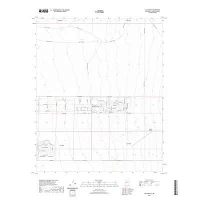 2020 Map of Los Lunas SE, 2020 Print