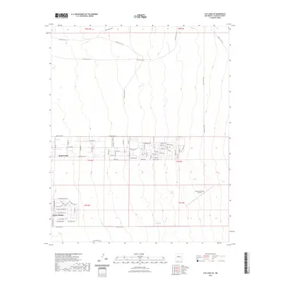 2023 Map of Los Lunas SE, 2023 Print