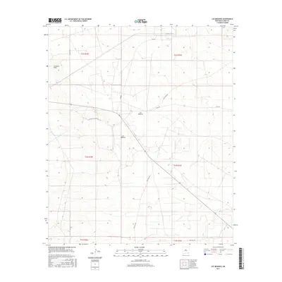 2017 Map of Los Medanos, 2017 Print