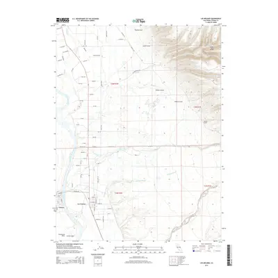 2015 Map of Los Molinos, 2015 Print