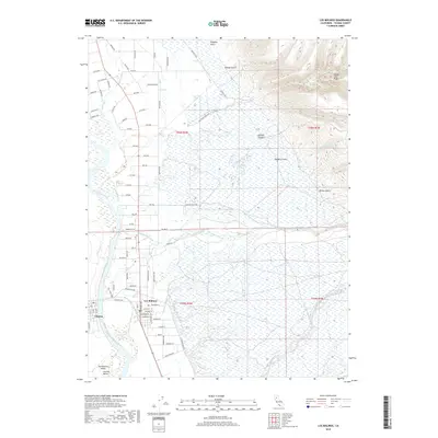2018 Map of Los Molinos, 2018 Print
