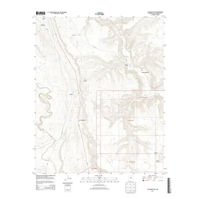 2013 Map of Los Montoyas, 2013 Print