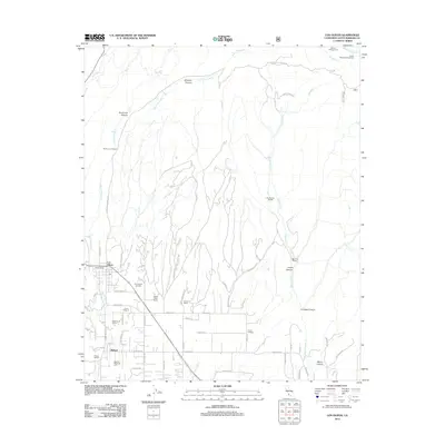 2012 Map of Los Olivos, 2012 Print