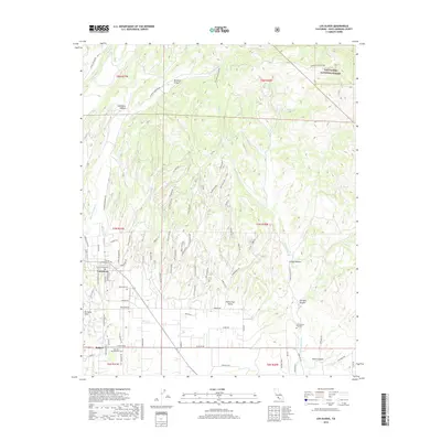 2018 Map of Los Olivos, 2018 Print