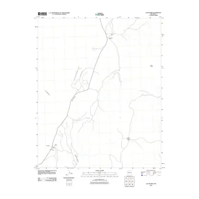 2010 Map of Los Pilares, 2010 Print