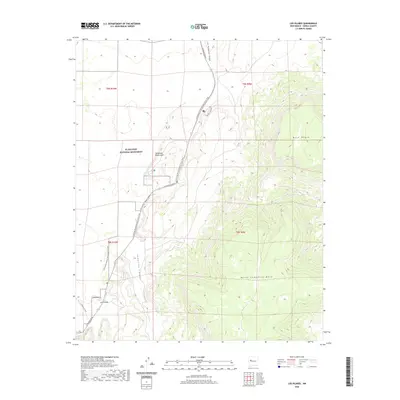 2020 Map of Los Pilares, 2020 Print