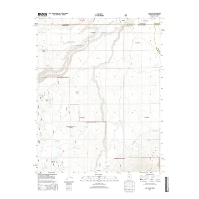 2013 Map of Los Pinos, 2013 Print