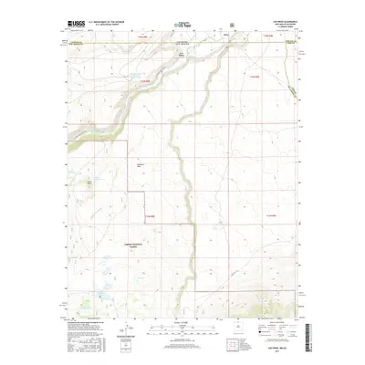 2017 Map of Los Pinos, 2017 Print