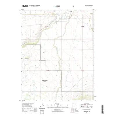 2020 Map of Los Pinos, 2020 Print