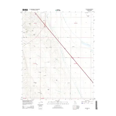 2015 Map of Los Viejos, 2015 Print