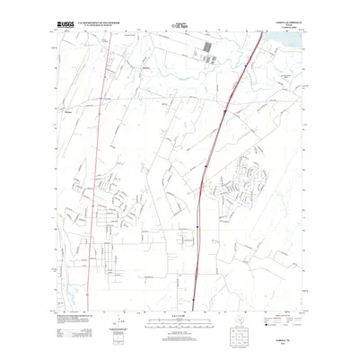 2013 Map of Losoya, 2013 Print