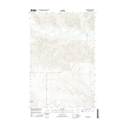 2014 Map of Lost Bridge, 2014 Print