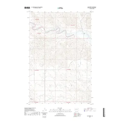 2018 Map of Lost Bridge, 2018 Print