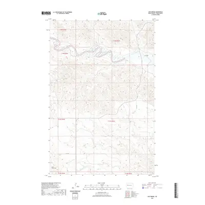 2020 Map of Lost Bridge, 2020 Print
