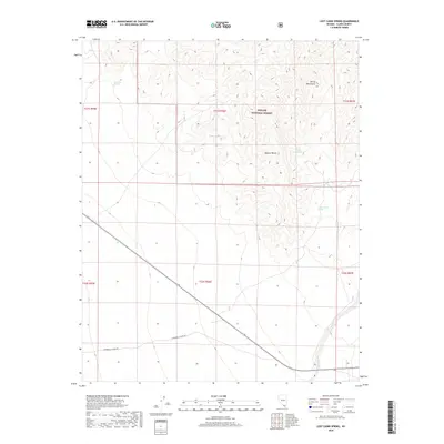 2018 Map of Lost Cabin Spring, 2018 Print
