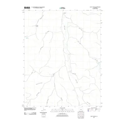 2010 Map of Lost Canyon, 2010 Print