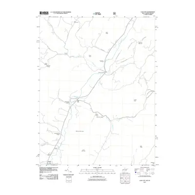 2011 Map of Lost City, 2011 Print