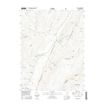 2014 Map of Lost City, 2014 Print