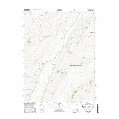 2016 Map of Lost City, 2016 Print