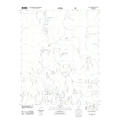 2011 Map of Lost Corner, 2011 Print