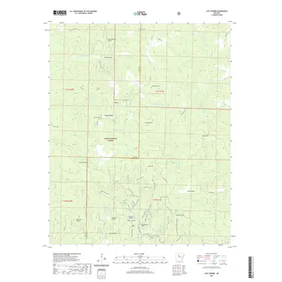 2020 Map of Lost Corner, 2020 Print