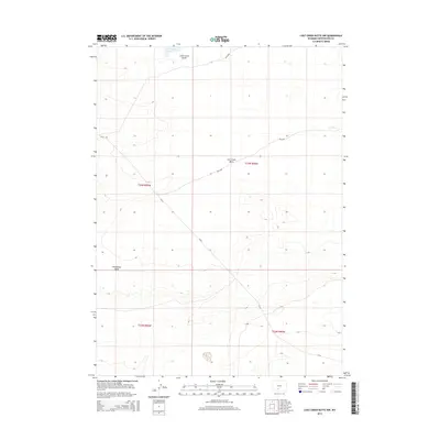 2015 Map of Lost Creek Butte NW, 2015 Print