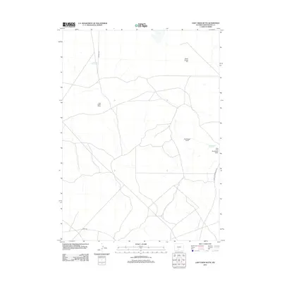 2012 Map of Lost Creek Butte, 2012 Print