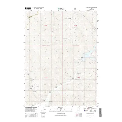 2014 Map of Lost Creek Dam, 2014 Print