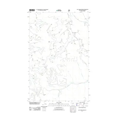 2011 Map of Lost Creek Divide, 2011 Print