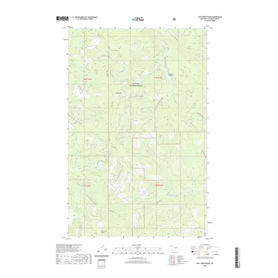 2020 Map of Lost Creek Divide, 2020 Print