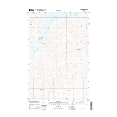 2014 Map of Lost Creek, 2014 Print