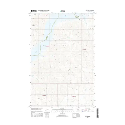 2017 Map of Lost Creek, 2017 Print