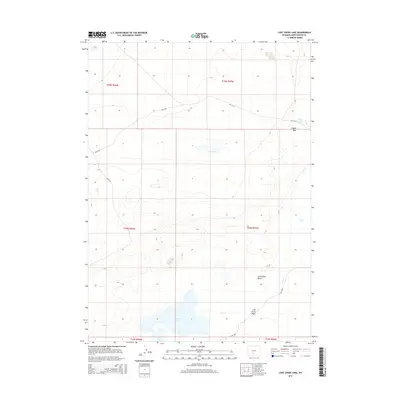 2015 Map of Lost Creek Lake, 2015 Print