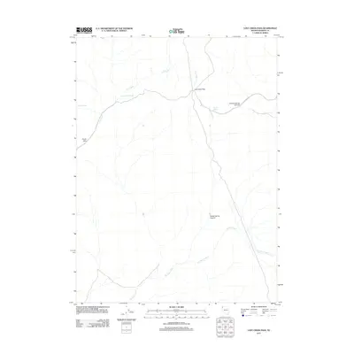 2011 Map of Lost Creek Pass, 2011 Print
