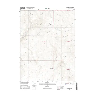 2015 Map of Lost Creek Pass, 2015 Print