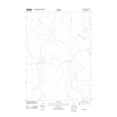 2012 Map of Lost Creek, 2012 Print