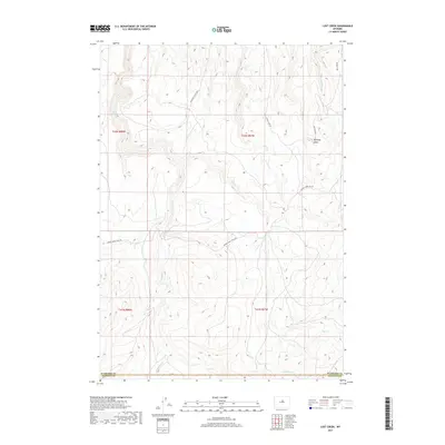 2017 Map of Lost Creek, 2017 Print