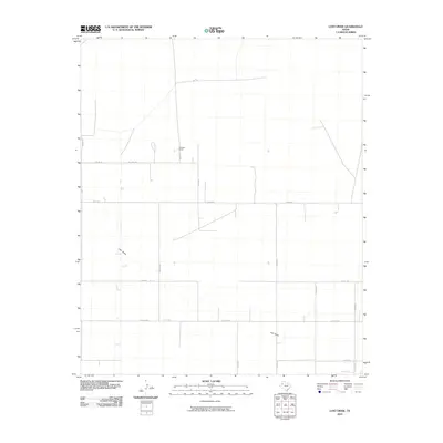 2010 Map of Lost Draw, 2010 Print
