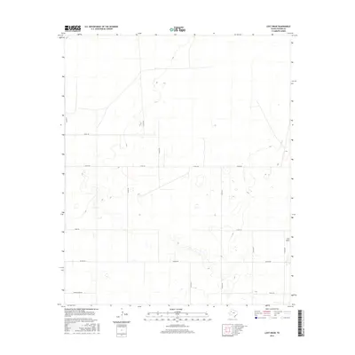 2016 Map of Lost Draw, 2016 Print